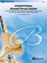 United States Armed Forces Salute Concert Band sheet music cover